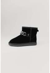 Уги замшеві чорні Aidini